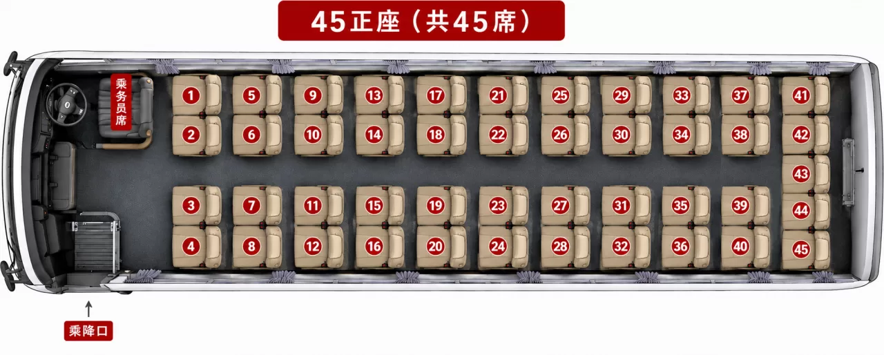 座席表